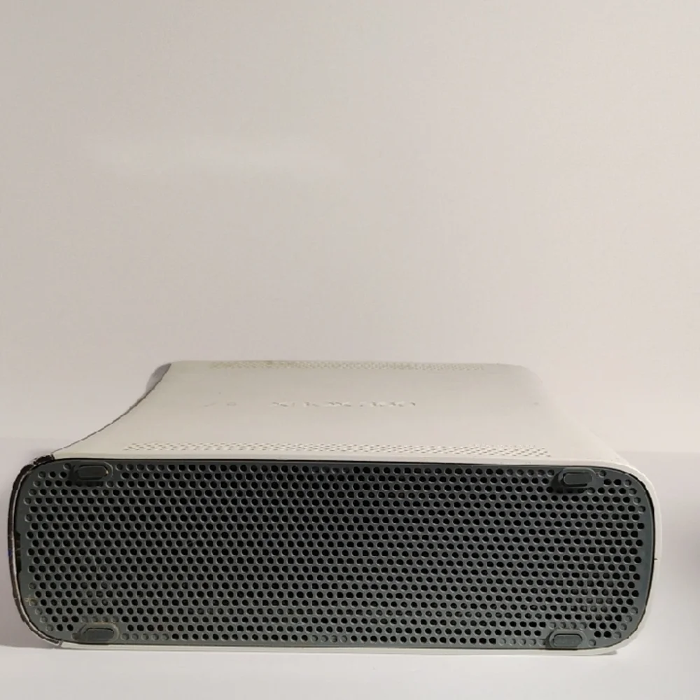 Xbox 360 Console with Purple and White Design As Is Parts Only